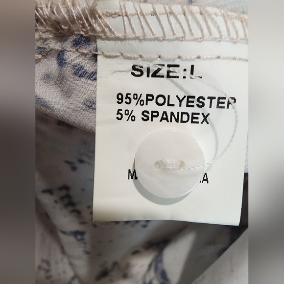 stylish Women Button Down Snake Print 3/4 Tab Sleeve Tunic Blouse - Picture 5 of 7